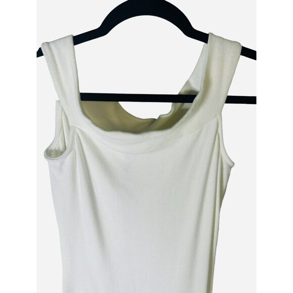 Rachel Pally Luxe Rib Ivory Capsule Stretch Dress Womens Size S NEW W/TAGS - Picture 4 of 10